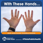 With these hands - Janet, Health Promoter