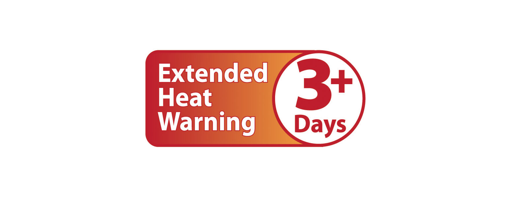 Extended Heat Warning 3 days Banner