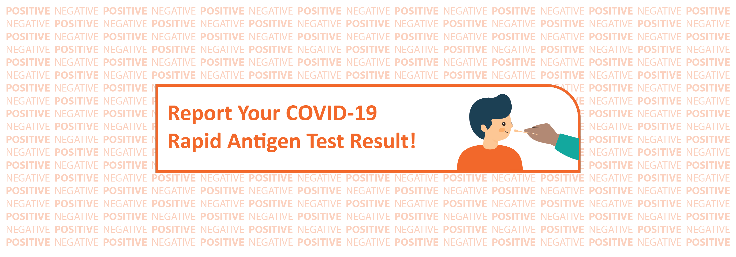 Report your Rapid Antigen Test